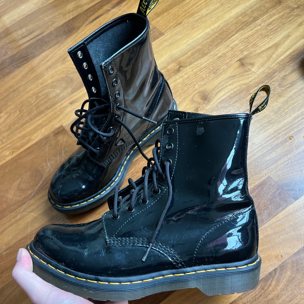 Dr. Martens Patent Leather Boots